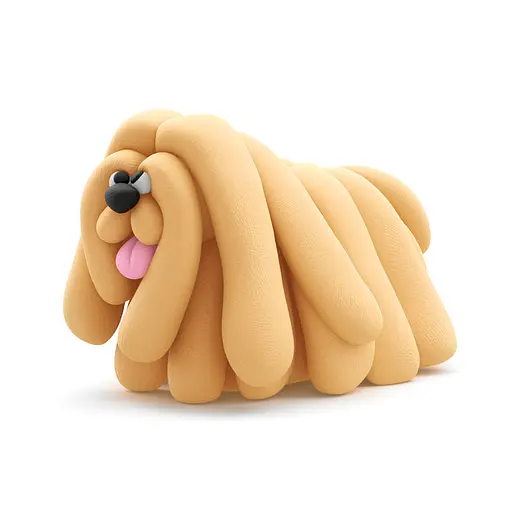 Набір пластиліну що самостійно твердіє Ліпака Собаки-Друзяки Командор Муді (30149-UA01) - фото 4