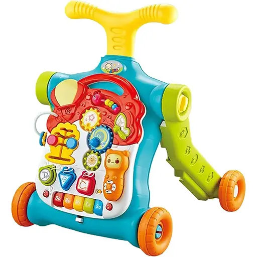 Навчальні ходунки для малюків 5 в 1 Baby Walker Sit-to-Stand