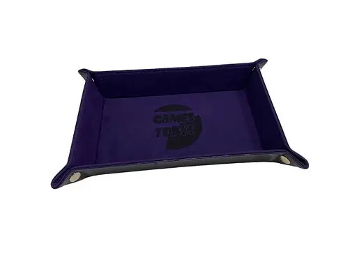 Настільна гра Games 7 Days Лоток для кубиків Rectangle dice tray - Dark purple (g7drecdt01) - фото 2