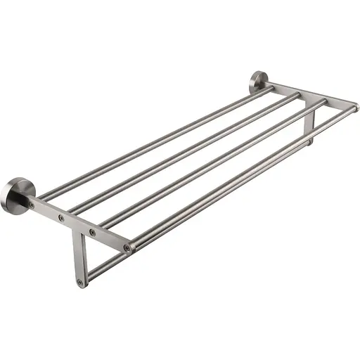 Полочка для полотенец Hotec 16.312, Нержавеющая сталь - фото 1