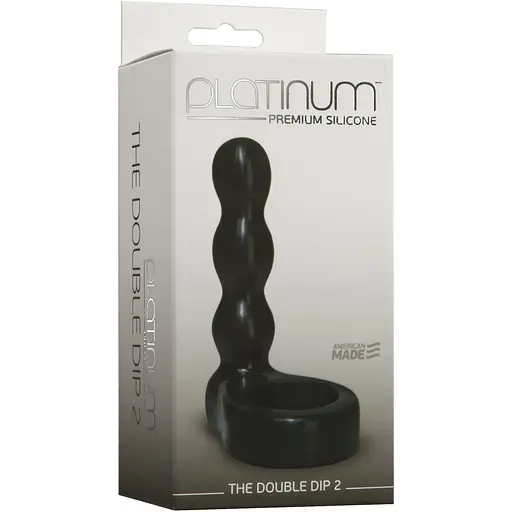 Насадка Doc Johnson The Double Dip 2 Black - фото 2