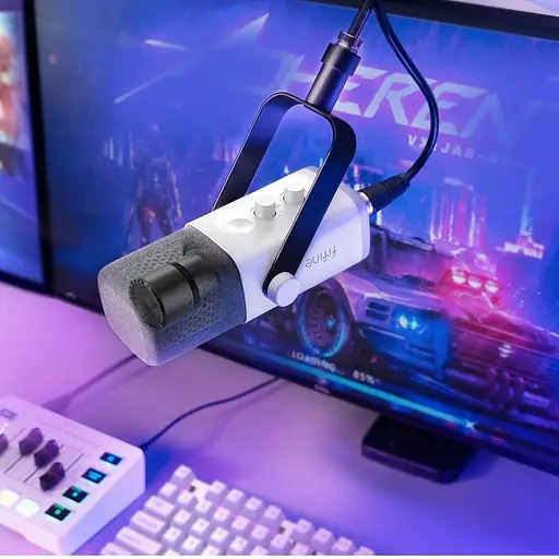 Микрофон Fifine AM8W USB/XLR White (AM8W) Б/у - фото 3