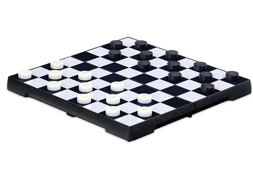 Настольная игра CAYRO Магнитные шашки малые (поле 16х16 см) (406) - фото 2