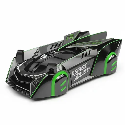 Радиоуправляемая антигравитационная машина R 703 S, лазерный пульт, 2 режима, аккумулятор 3.7V, подсветка фар, Черная