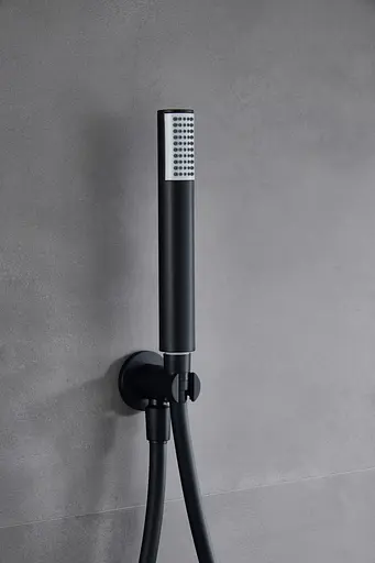 Душова система прихованого монтажу Imex Monza чорний матовий GPM039/NG, Чорний матовий - фото 2