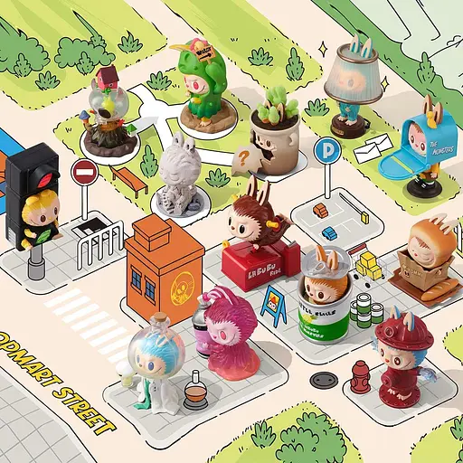 Іграшка-сюрприз Pop Mart The Monsters Серія Almost Hidden з колекційною фігуркою (MSAH-01) - фото 32