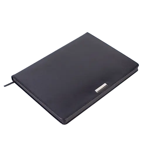 Ежедневник недатированный Buromax Salerno L2U А4 искусственная кожа 336 страниц черный (BM.20990-01) - фото 2