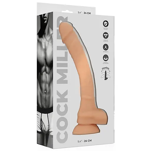 Фалоімітатор на присосці 24 см, Cock Miller - фото 7