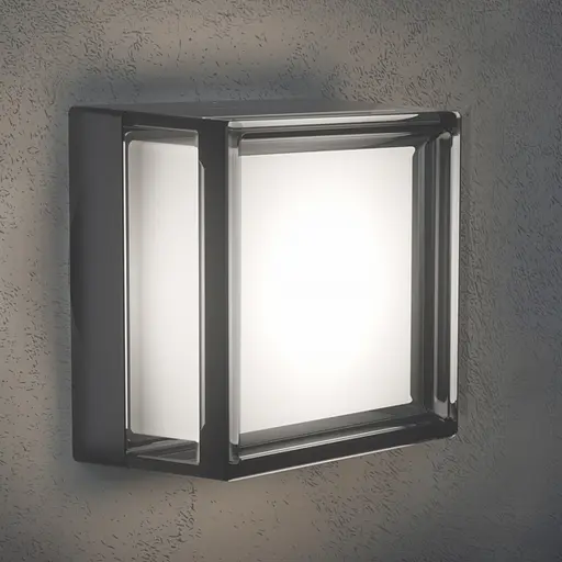 LED светильник IP65 квадратный VIDEX BHD02 9W 2400-3200-4300K Black - фото 5