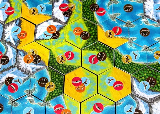 Настольная игра Lords of Boards Каскадия (Cascadia) (укр.) + уникальное промо! (LOB2305UA) - фото 4