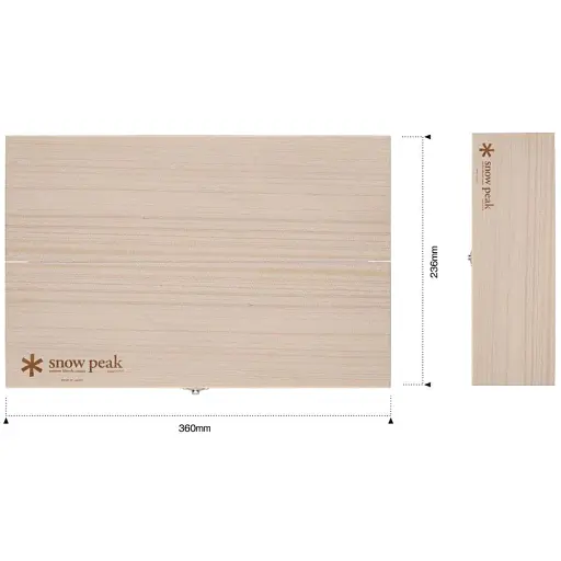 Ніж кухоний Snow Peak CS-208 Cutting Board Set L + обробна дошка - фото 3