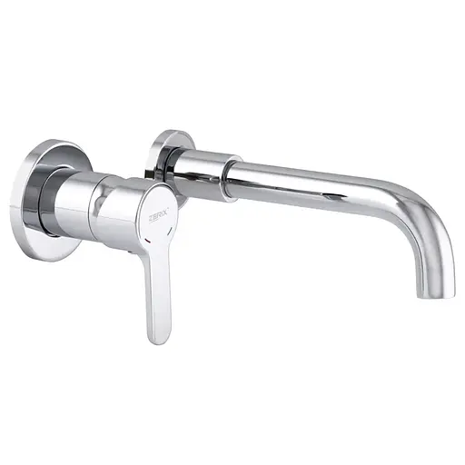 Смеситель для умывальника Zerix LR1003-1 встраиваемый LL1209 Хром - фото 1