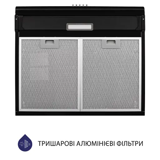 Вытяжка плоская Minola HPL 615 BL - фото 7