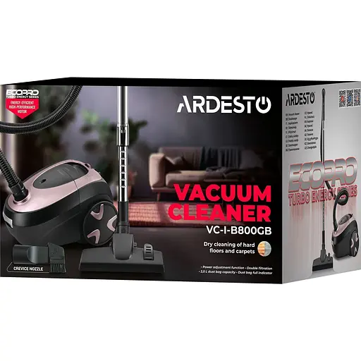 Пилосос Ardesto VC-I-B800GB [149217] - фото 9