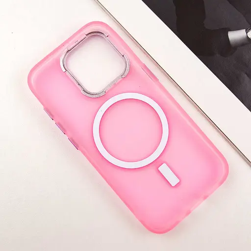 Чохол Epik TPU+PC Lily with MagSafe для Apple iPhone 13 Pro 6.1 Light Pink - фото 4
