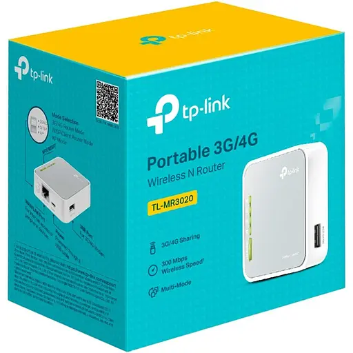 Бездротовий маршрутизатор (роутер) TP-Link TL-MR3020 [133451] - фото 3