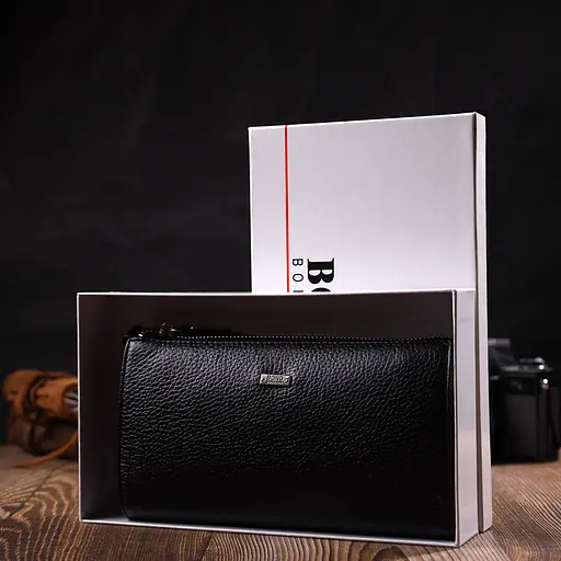 Шкіряна чоловіча сумка Bond 11,5х20,5х3 см sum0023575 - фото 8