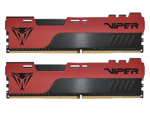 Оперативна пам'ять Patriot 16GB (2x8GB) DDR4 3200MHz Viper Elite II Red (PVE2416G320C8K)