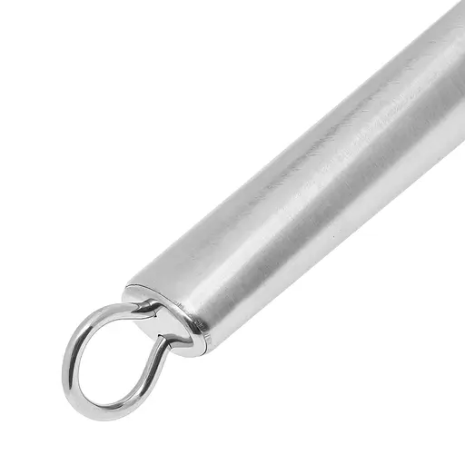 Нож зубчатый кухонный для нарезки хлеба с длинной пилой из нержавеющей стали 48 см, Kitchen Master Серебристый 85528 - фото 9