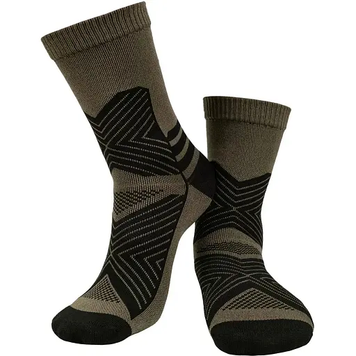 Шкарпетки Tribe Trekking Summer Long T-KB-0016 44-46 Olive (1042-T-KB-0016-olive-44-46) - фото 2