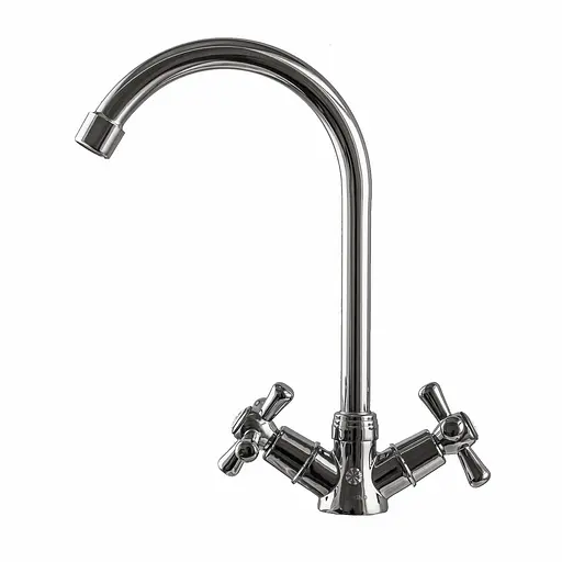 Змішувач для кухні Domino DK-H104-2N-CHROM SHARM - фото 1