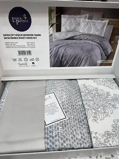 Постільна білизна Silver Сатин-Digital Luoca Patisca pbe0051934 - фото 5