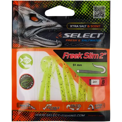 Силікон Select Freek Slim 2" #241 (8 шт/уп) - фото 2