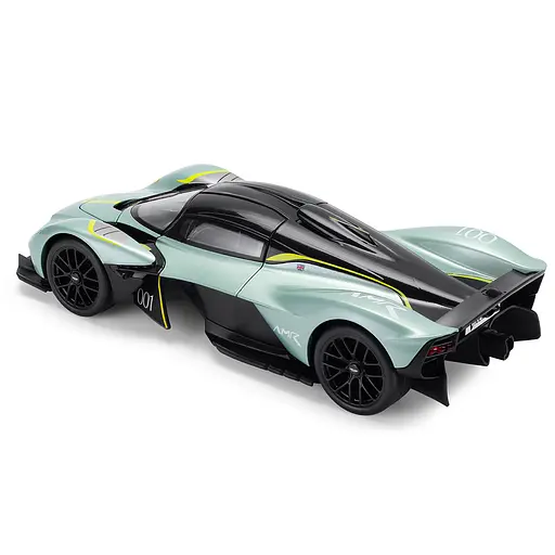Автомодель - Aston Martin Valkyrie зелений 1:18 (250938AMVKSG) - фото 4