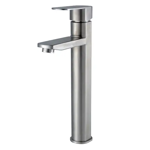 Змішувач для умивальника Globus Lux Sorento SQ-201HR Нержавіюча сталь - фото 1