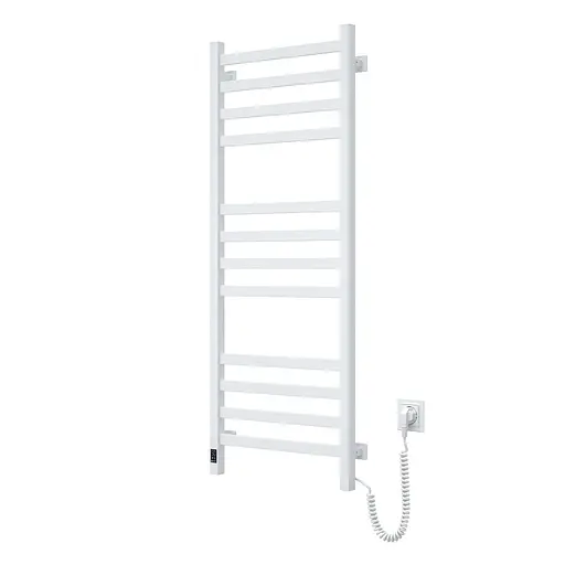 Электрический полотенцесушитель Navin Авангард 480x1200 Sensor с Wi-Fi, правосторонняя с таймером, белая 12-112033-4880, Белый, Правое, Электронный - фото 3