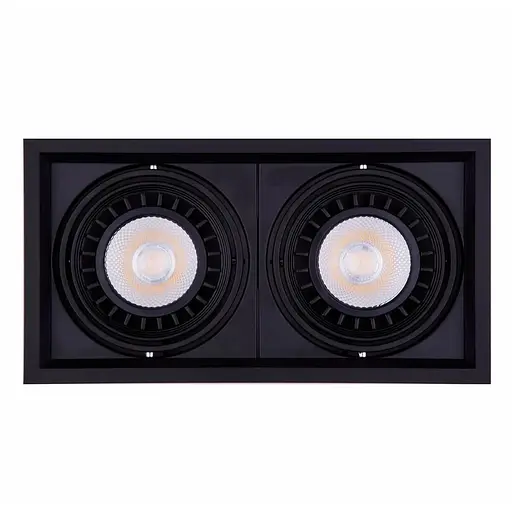 Точковий світильник MJ-Light X15-2 BK - фото 1