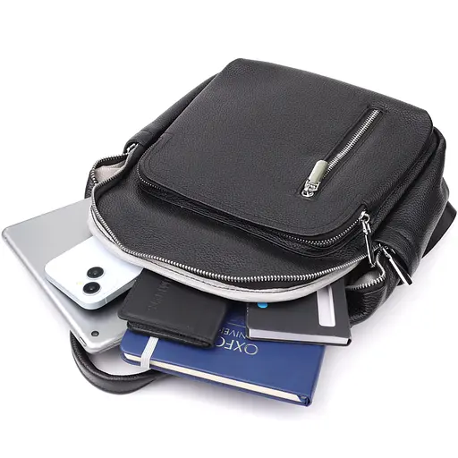 Женский рюкзак из натуральной кожи Vintage 25х30х13 см sum0027385 - фото 9