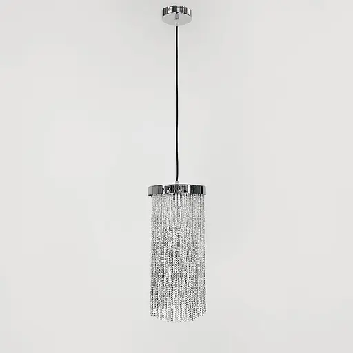 Підвіс у хромованому корпусі із металевими ланцужками Line.F MJ 190/1 SL - фото 8