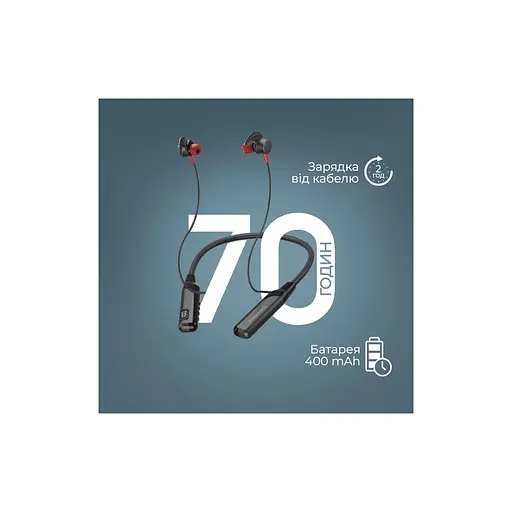 Навушники Promate Blend Black (blend.black) - фото 5