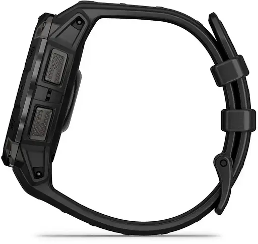 Смарт-годинник Garmin Instinct 3 45mm AMOLED Black with Black Silicone Band (010-02936-40) - фото 5