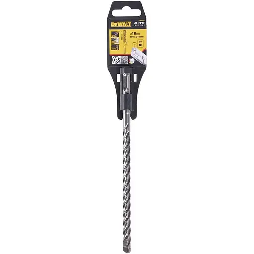 Бур DeWalt SDSта Elite 4 кромки 10 х 210 х 150 мм (DT8929) - фото 1