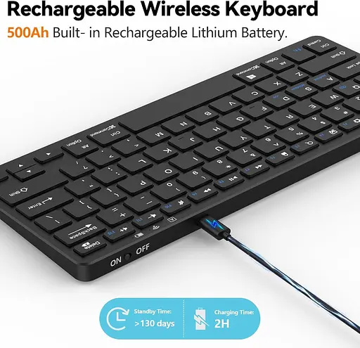 Бездротова клавіатура TQQ для iPad - фото 2