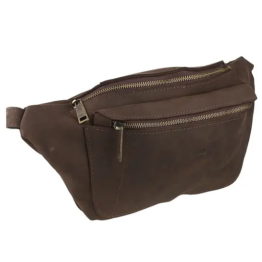 Чоловіча шкіряна бананка TARWA 39х16х7 см 000296970 - фото 2