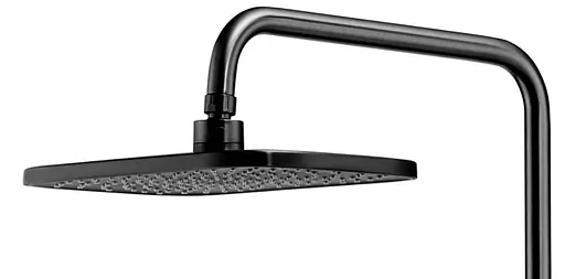 Душовя система Rea Rob з термостатом та виливом black REA-P6627, Чорний - фото 5
