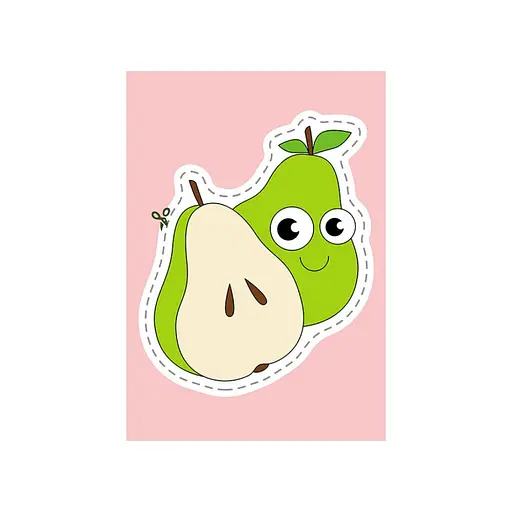 Вырезалки для самых маленьких. Овощи и фрукты КЕНГУРУ 1376003 от 3 лет - фото 5