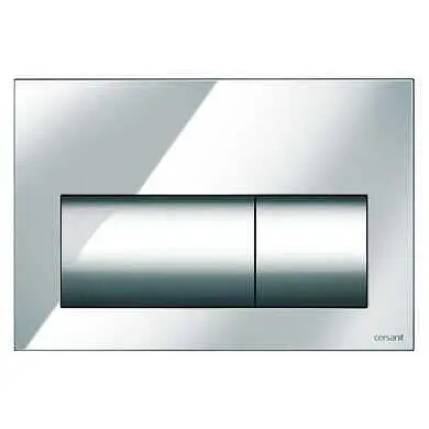 Кнопка смыва Cersanit Presto хром K97-374 - фото 1
