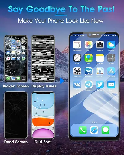 Екран ARSSLY для РК-дисплея XiaoMi 8 Lite, заміна для Xiaomi Mi 8 Youth/Mi 8X сенсорного екрану Digitizer Glass Assembly з інструм - фото 7