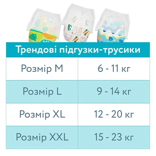 Подгузники-трусики Offspring Aquatic L (9-14 кг) 72 шт. (2уп. х 36 шт.) - фото 10