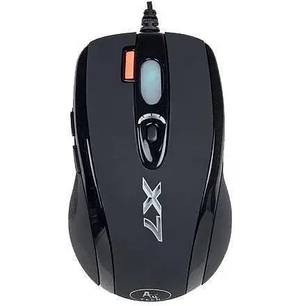 Миша A4Tech X-710BK Game Oscar mouse чорний Optical USB 2000 dpi Gaming X7 налаштування режиму DPI - фото 1