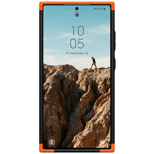 Оригінальний протиударний чохол UAG Civilian для Samsung Galaxy S24 Ultra (6.8") Olive 214439117272 - фото 4