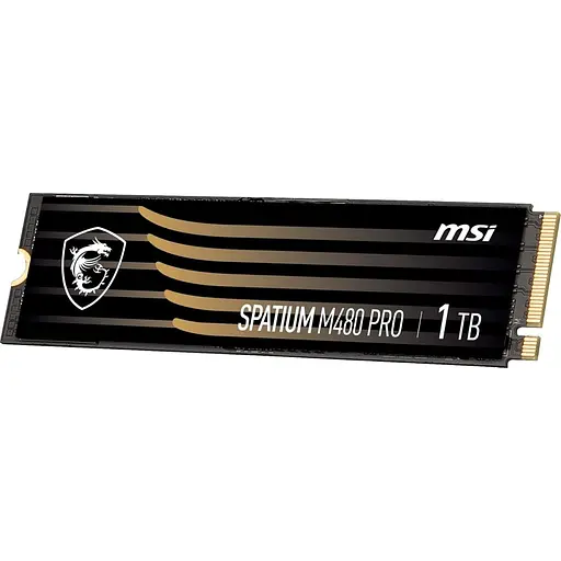SSD накопитель MSI Spatium M480 Pro 1TB (S78-440L1G0-P83) [130874] - фото 2