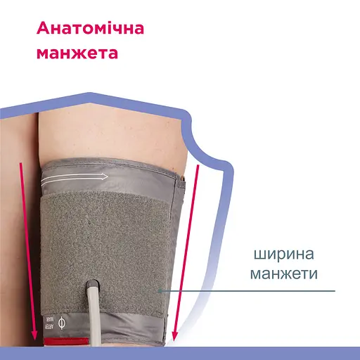 PRO-33 Измеритель артериального давления B.Well манжета размера M с чехлом - фото 6