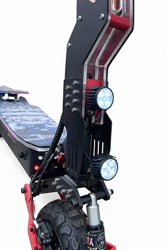 Электросамокат Двухмоторный Tesla 2800 (5000W, 60V, 30Ah) - фото 6