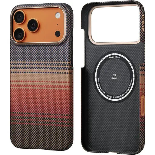 Чохол Pitaka Ultra-Slim для Apple iPhone 17 Pro Sunset (KI1702SP) [149445] - фото 15