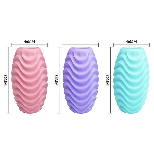 Набор мастурбаторов Pretty Love Double Sided Egg 15 шт. мульти - фото 7